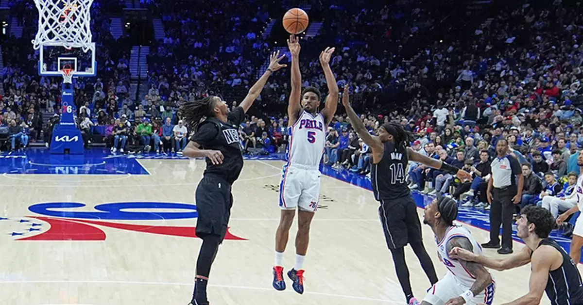 Quentin Grimes獨取28分 76人險勝籃網104比97