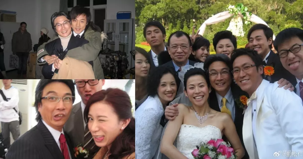 劉松仁晒20年前《歲月風雲》珍貴幕後花絮 揭演員感情好收工繼續聚