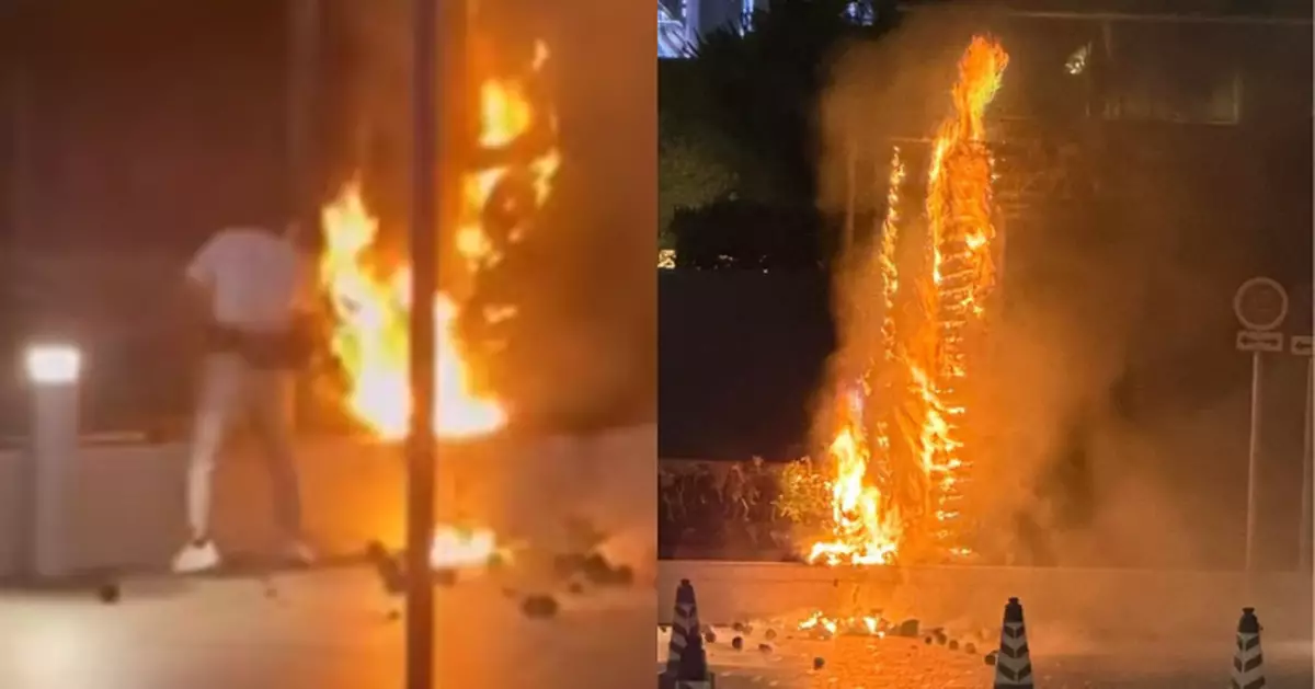 K11 MUSEA 物管部職員滅火筒撲救花槽火警 獲新世界發展表揚