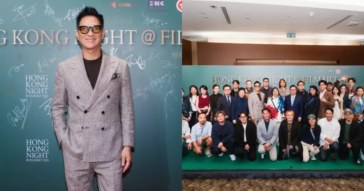 張家輝感謝政府資助電影 伍允龍秉持理念：拍好香港電影