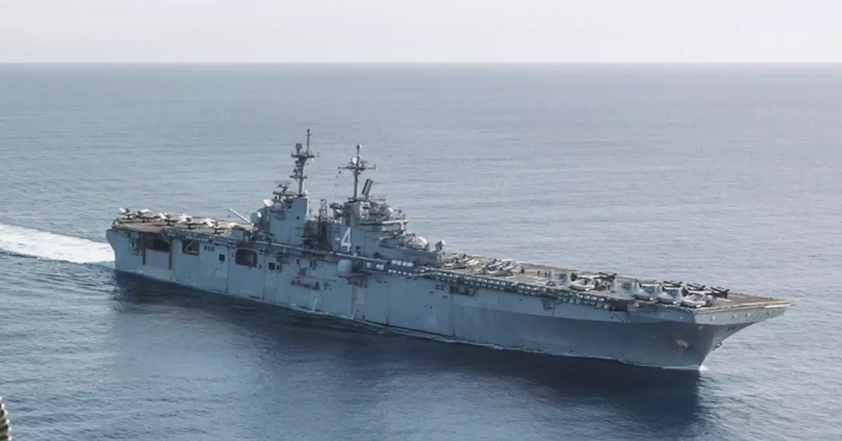 中東局勢｜美兩艘兩棲攻擊艦離母港 海軍陸戰遠征隊料中東集結