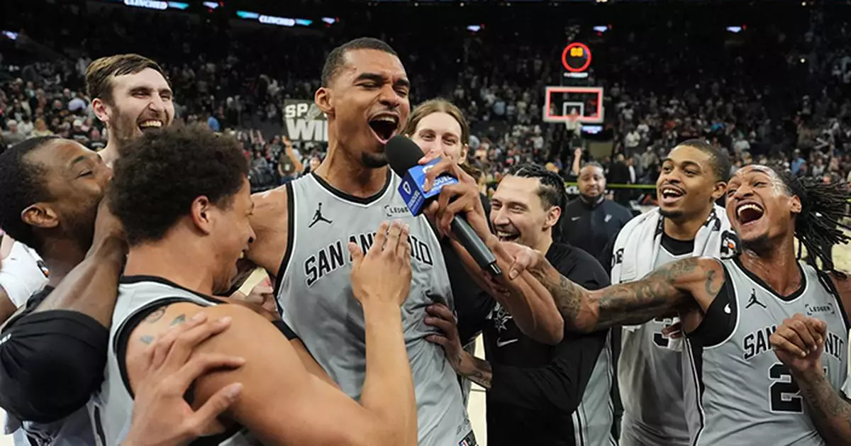 文班亞馬絕殺太陽 馬刺終結六年NBA季後賽荒