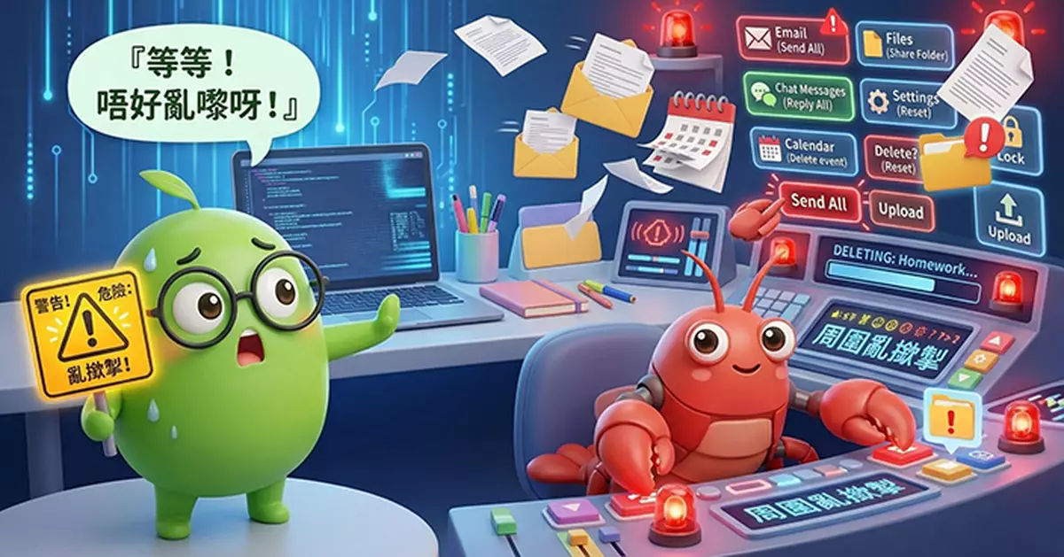 【AI 小息 🧃 】全網熱爆「AI 小龍蝦」真係咁屈機？好奇豆話你知點解分分鐘會「反咬一啖」！🦞😨