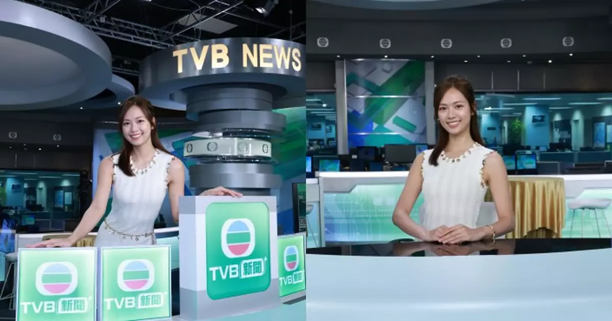 游嘉欣首登主播枱興奮雀躍 力推「TVB新聞+」AI摘要功能