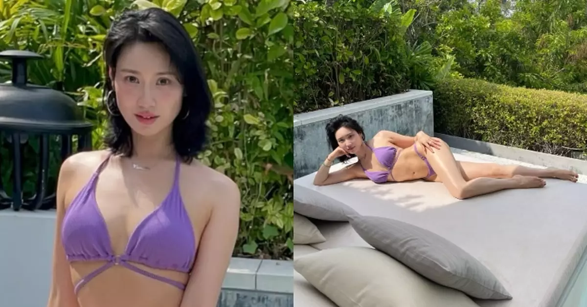 「石修新袍」林佑蔚晒泳衣照派福利 T-back上陣極誘惑