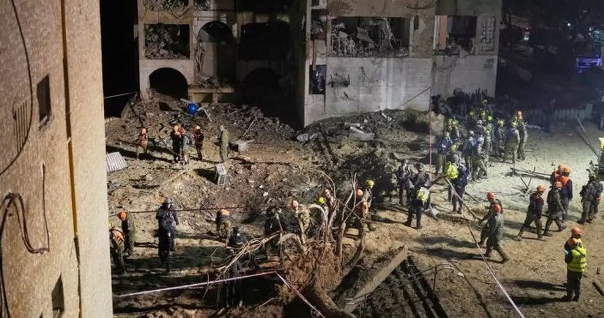 伊朗局勢｜以色列南部城市遭伊朗導彈攻擊幾十人傷