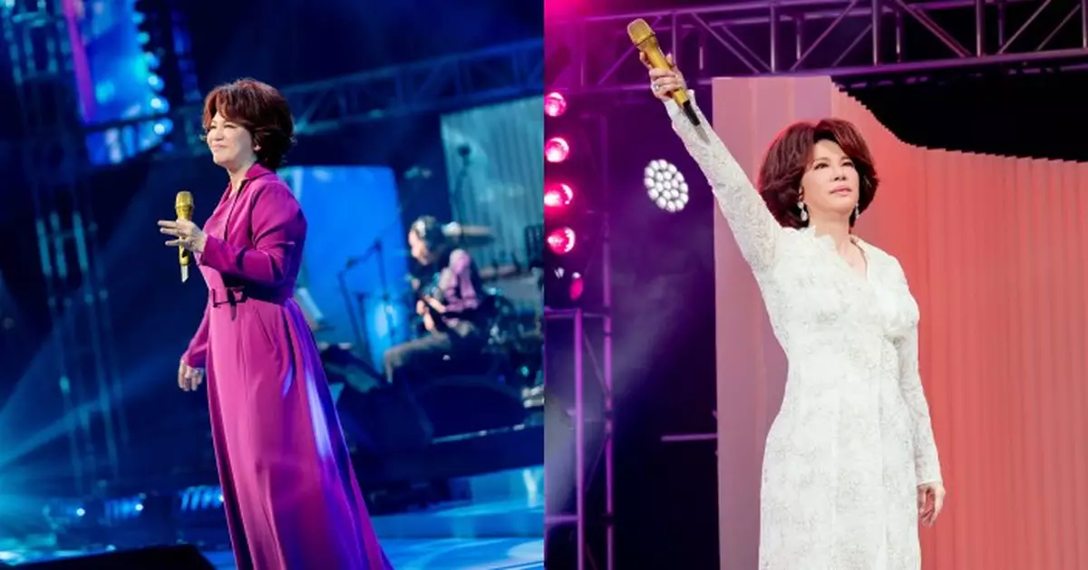 蔡琴澳門告別演唱會 向歌迷真情告白：你們就是我最親密的家人