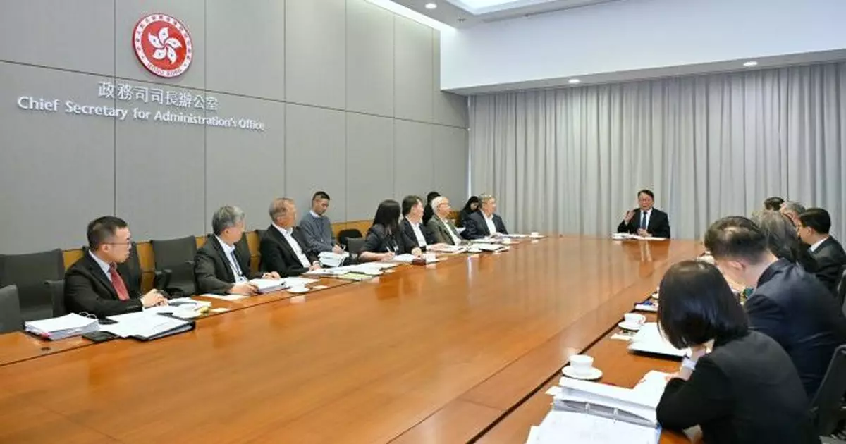 陳國基：全速籌劃編制香港未來五年規劃藍圖