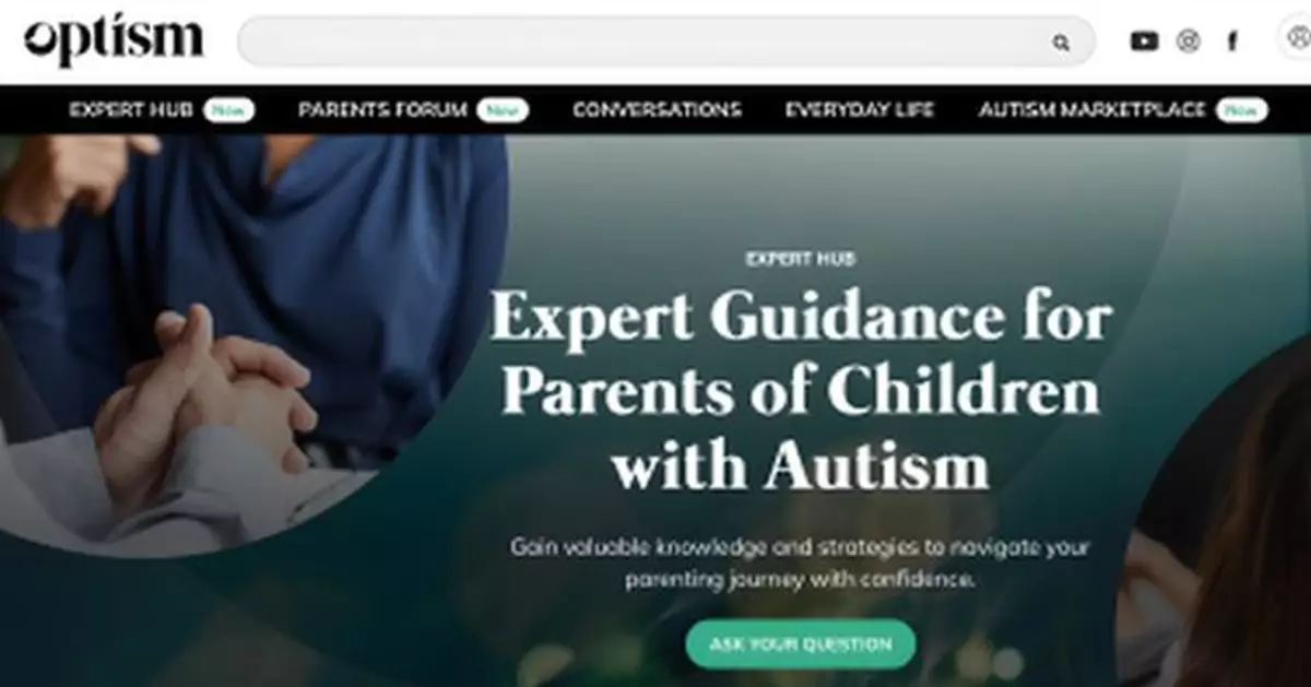 Optism.co 推亞洲首個AI分流「專家支援」 助自閉症家庭走過終身路