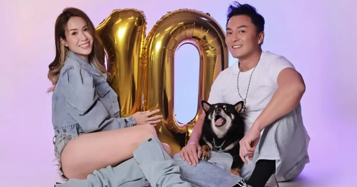 莊思明楊明「寶貝仔」10歲生日 隆重其事特意赴Studio影全家福