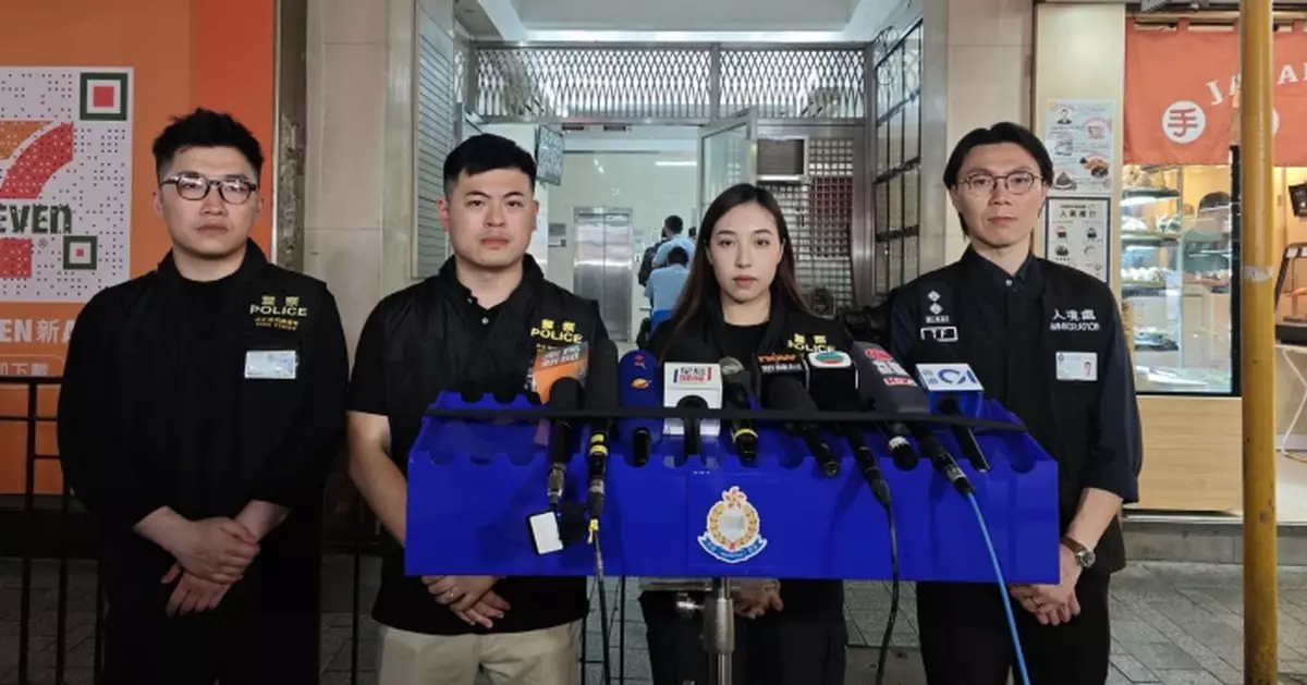 租用舊樓作賣淫活動猖獗 警聯同入境處發利大廈掃黃拘128人 包括未成年少女及跨性別人士