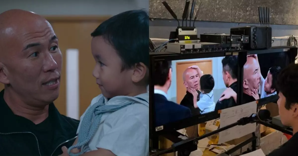 臥底嬌娃｜「御用古惑仔」彭迪安原來勁受小朋友歡迎！慈父上身光頭任摸勁Nice