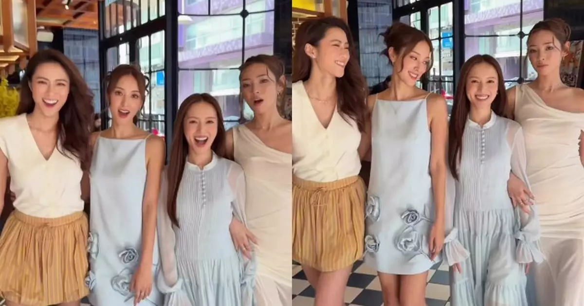 陳凱琳為《浪姐7》造勢 孖劉穎鏇陳楨怡拍片晒姊妹情