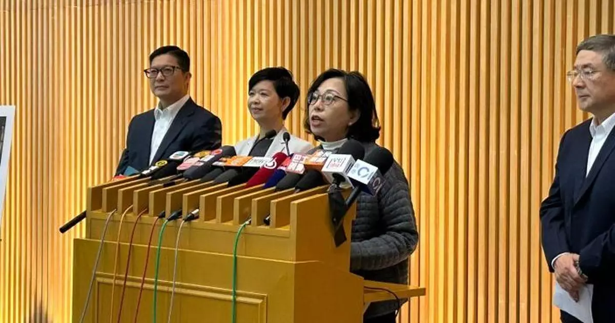 大埔火災 | 麥美娟：宏志閣工程複雜料需時9個月 擬4月中為居民辦簡介會