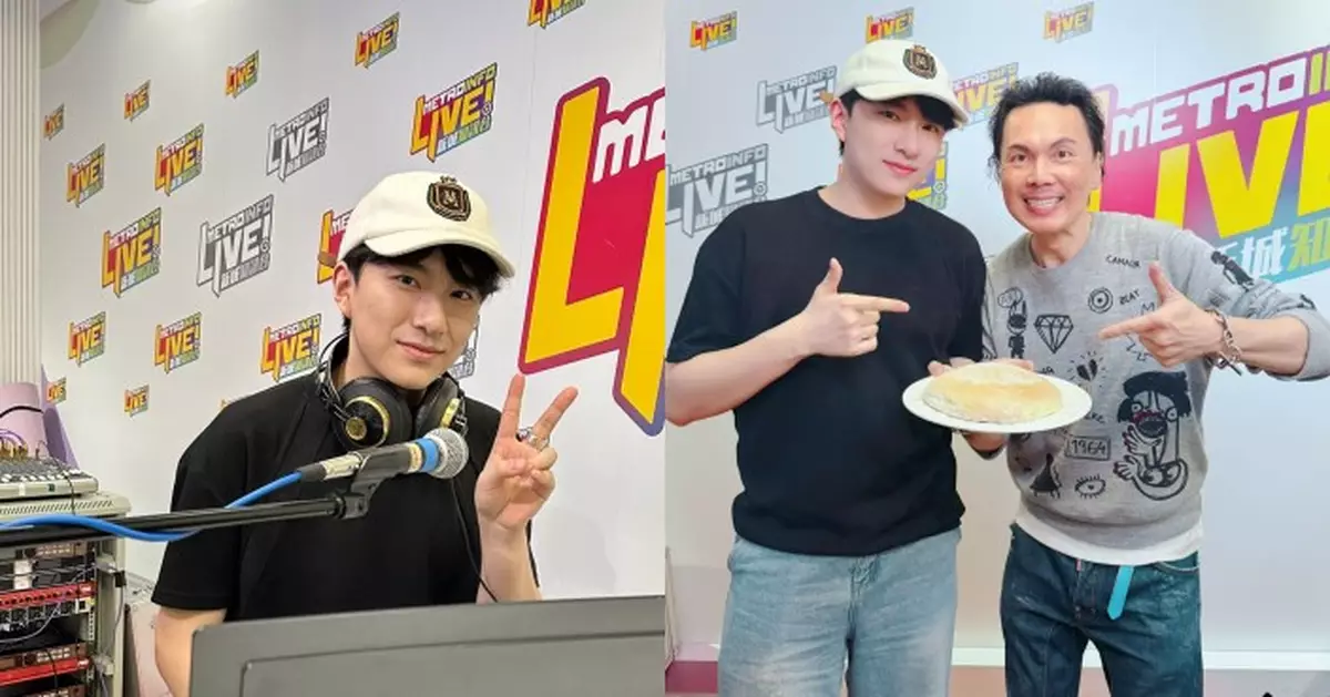 胡子貝自彈自唱展現十級琴技及歌藝 歐陽德勛暖心送光酥餅