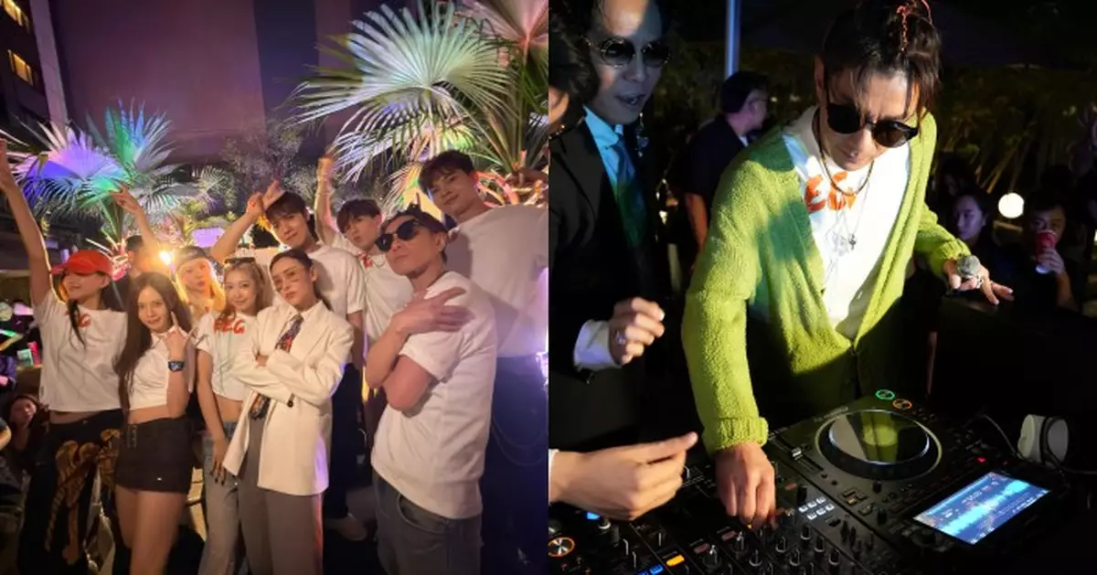 英皇盛世夜Canton Disco Vibe 周國賢壓軸登場全場瘋狂high到除衫