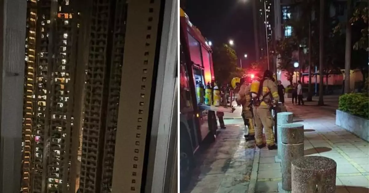 天頌苑頌棋閣傳出巨響全座停電 疑電錶房故障百人疏散