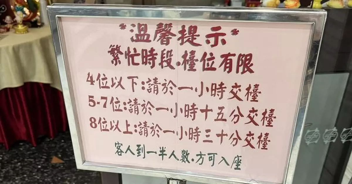 九龍城酒樓4位或以下限食一小時 網友大呻：食得仲趕過茶記！