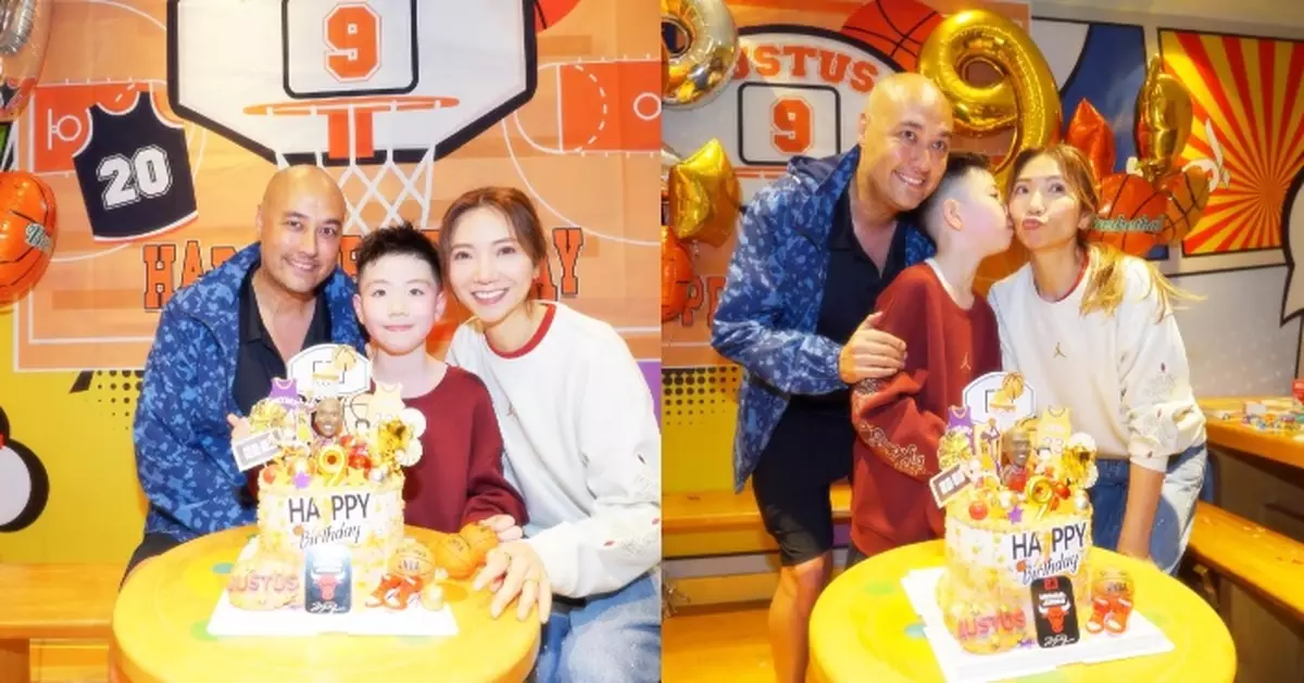 車婉婉愛子BBQ 9歲生日分享慶生照 星媽有感而發：我們Q氏繼續一起勇敢前行