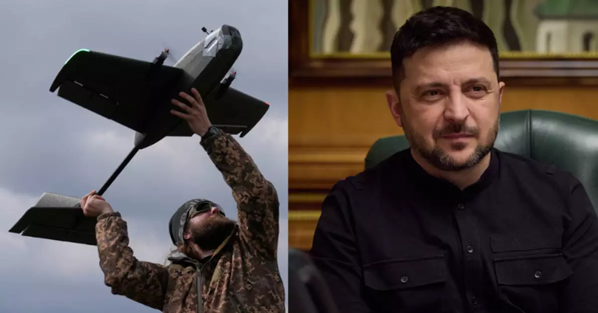 德國防公司主席稱烏主婦家中製無人機 澤連斯基﹕那麼主婦也能當該公司CEO