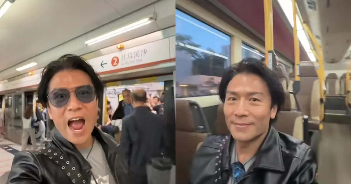 唐文龍收工搭車超貼地 全程冇人認得