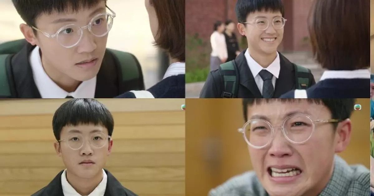 正義女神｜劉倬昕首擔重任「減齡」10年反串演「惡魔少年」 一集演活三種極端情緒