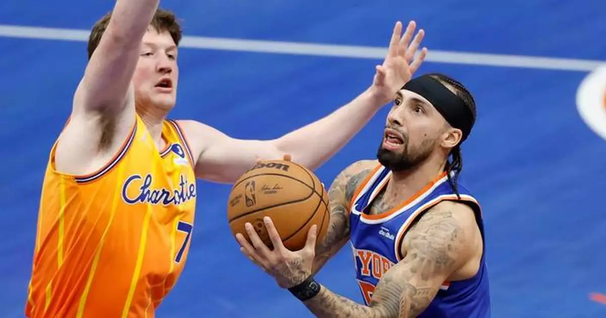 NBA黃蜂Kon Knueppel轟26分兼創紀錄 終結紐約人七連勝