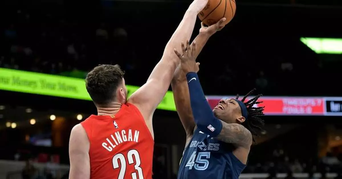 NBA拓荒者雙星合轟65分 擊敗灰熊終止兩連敗