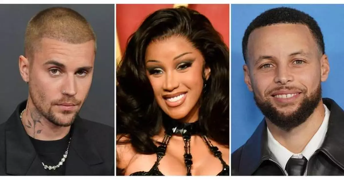 網上奧斯卡Webby獎公布提名 Cardi B、史提芬居里入圍 悉尼史威尼「洗澡水」獲關注