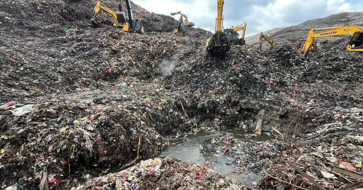 印尼最大堆填區垃圾山崩塌 釀至少5死數人失蹤