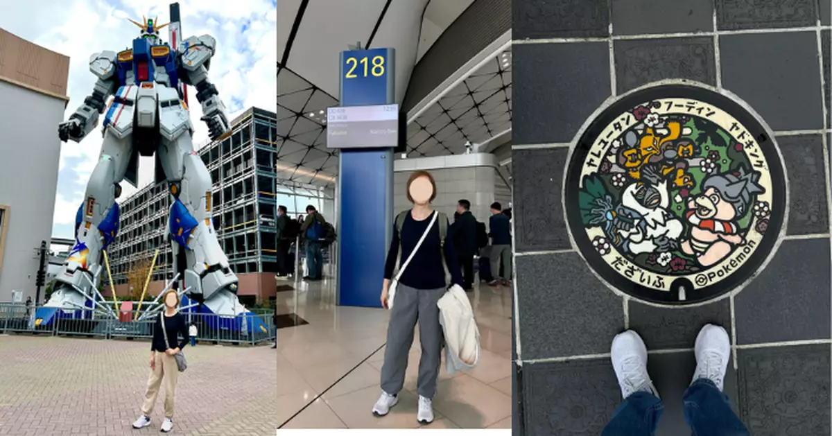 68歲香港婆婆獨遊日本！行足個幾鐘只為打卡Pokemon水渠蓋　網民驚嘆「屈機級」活力