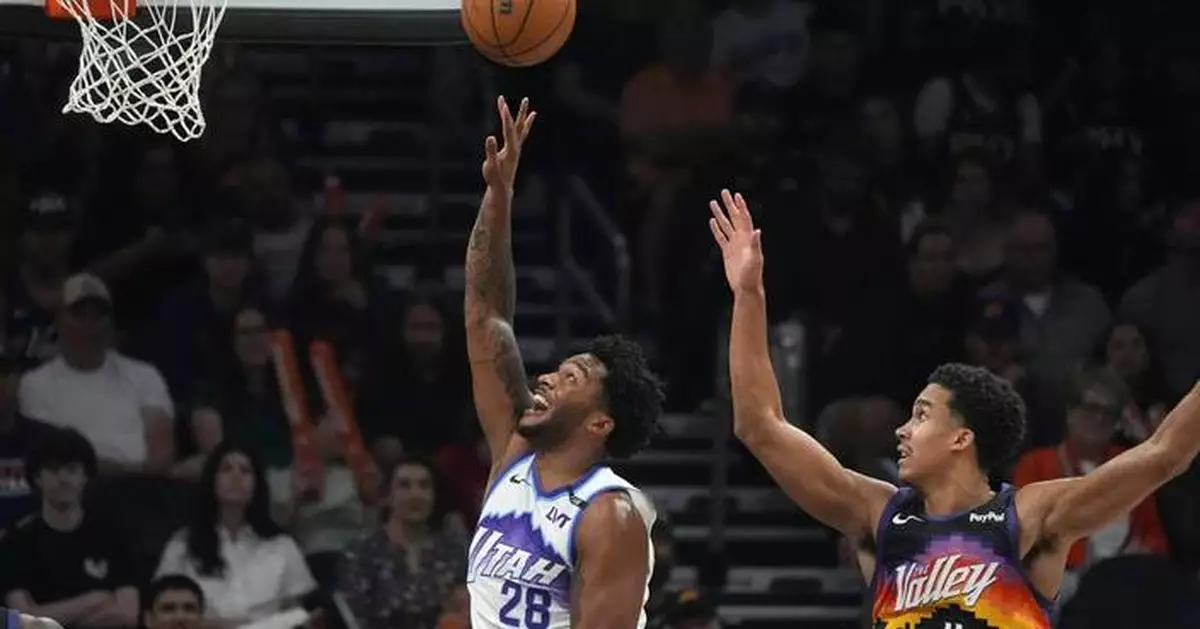 謝倫格連轟31分 太陽早段奠勝大炒爵士134比109