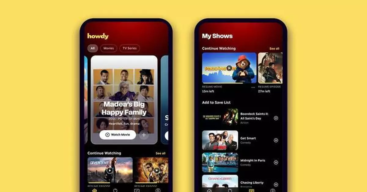 Roku推出Howdy手機應用程式 擴展平價無廣告串流服務