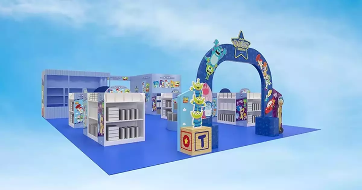 Lifelike角色聯「萌」限定店登陸YOHO MALL 逾500款Pixar精品盲盒大晒冷