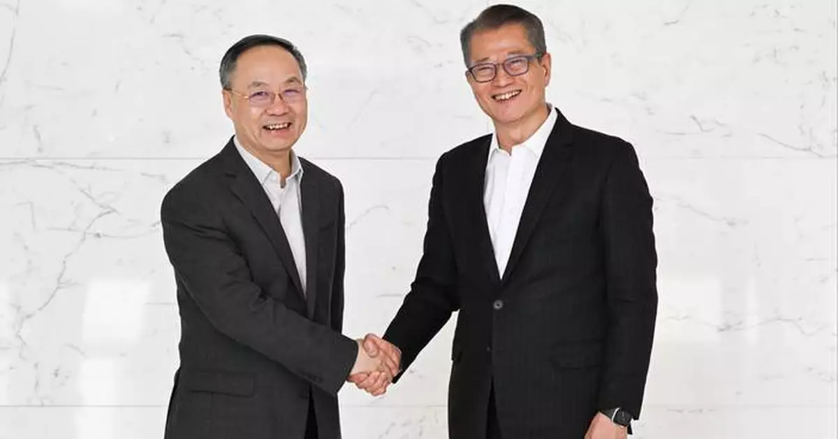 陳茂波北京晤國家金融監督管理總局局長李雲澤