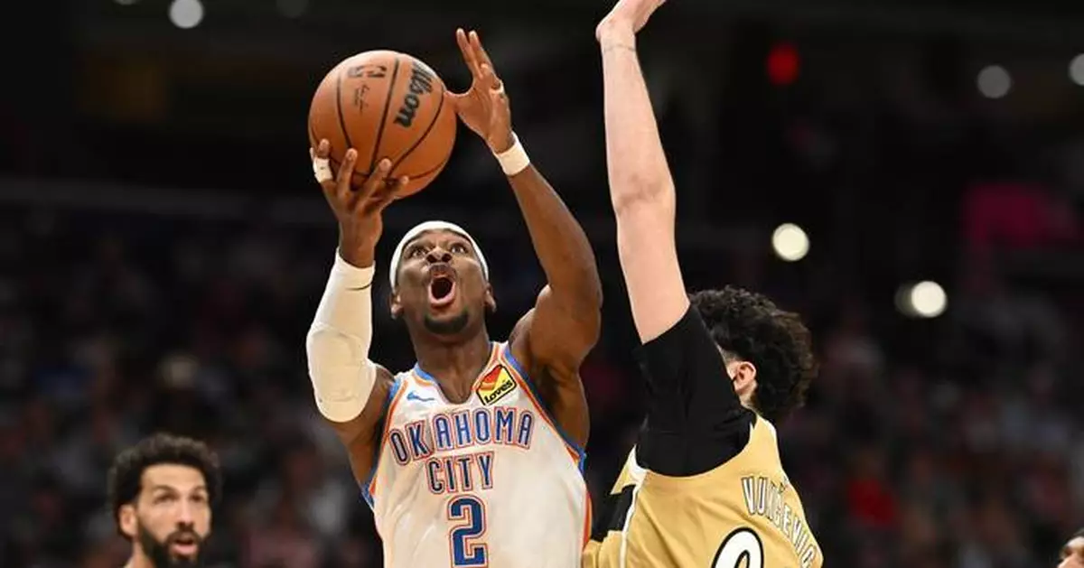 沙爾吉爾吉斯-亞歷山大轟40分 雷霆大勝巫師取11連勝