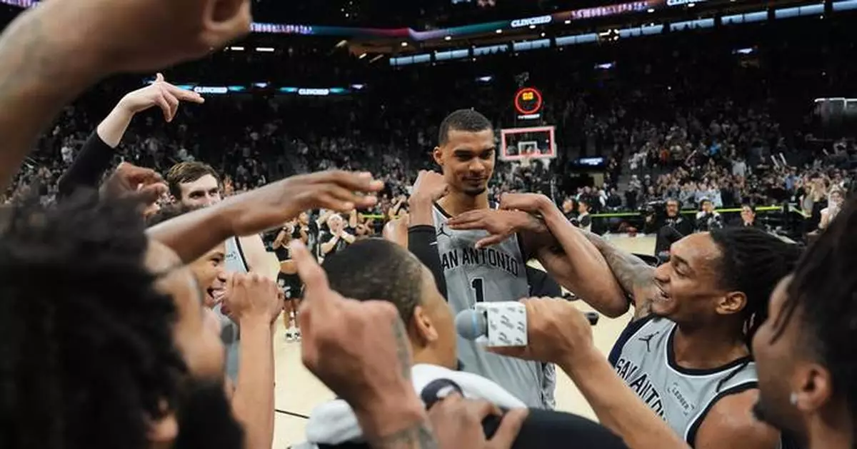 文班亞馬領馬刺挫太陽 終結6季季後賽荒重返榮耀