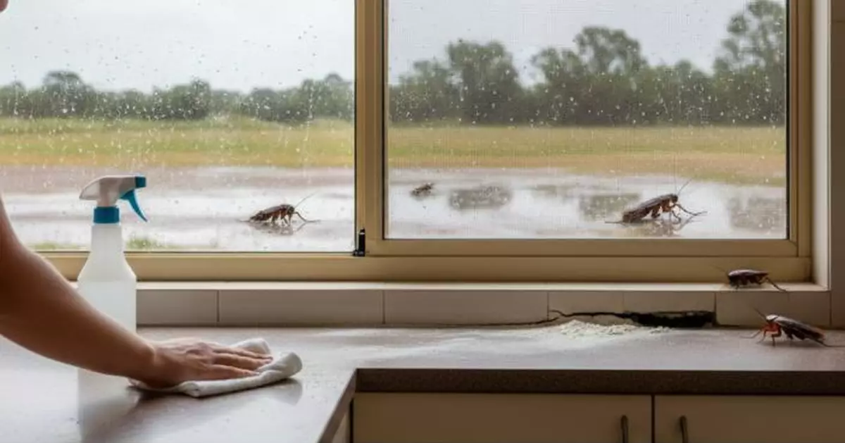 曱甴半夜爬上身！ 南澳濕熱引發蟑螂大爆發　專家教白醋矽藻土無毒驅蟲