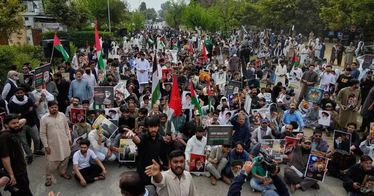 巴基斯坦什葉派示威抗議美以空襲伊朗 美國使館發安全警報