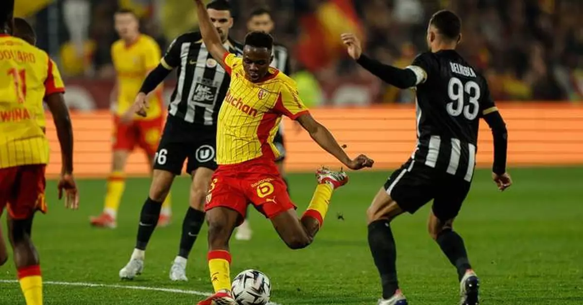 朗斯大勝安格斯重登法甲榜首 杜雲一射兩傳建功