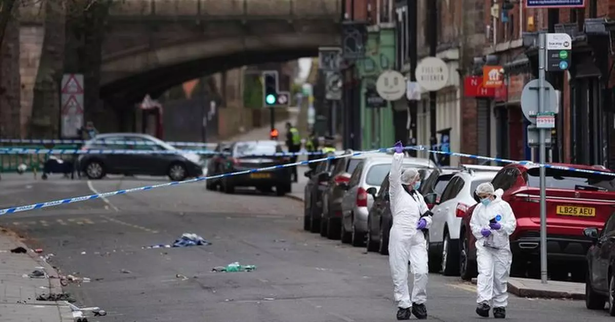 英國德比市造成7傷汽車撞人事件 當地警方與反恐警察正合作調查