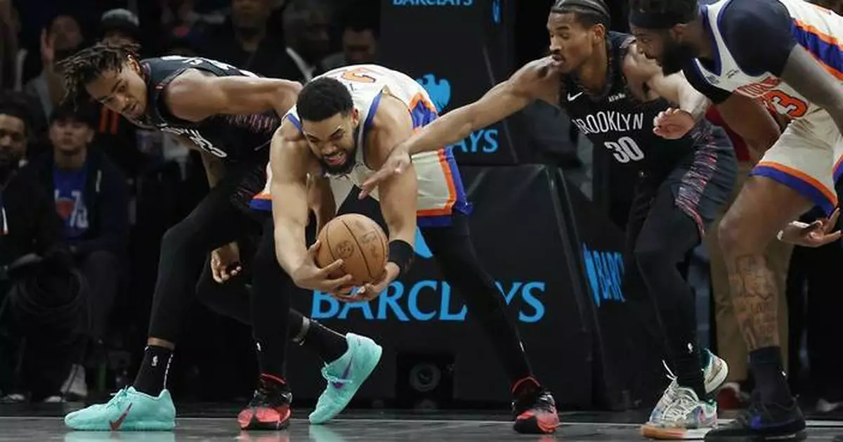 紐約人93比92險勝籃網 紐約打吡豪取14連勝