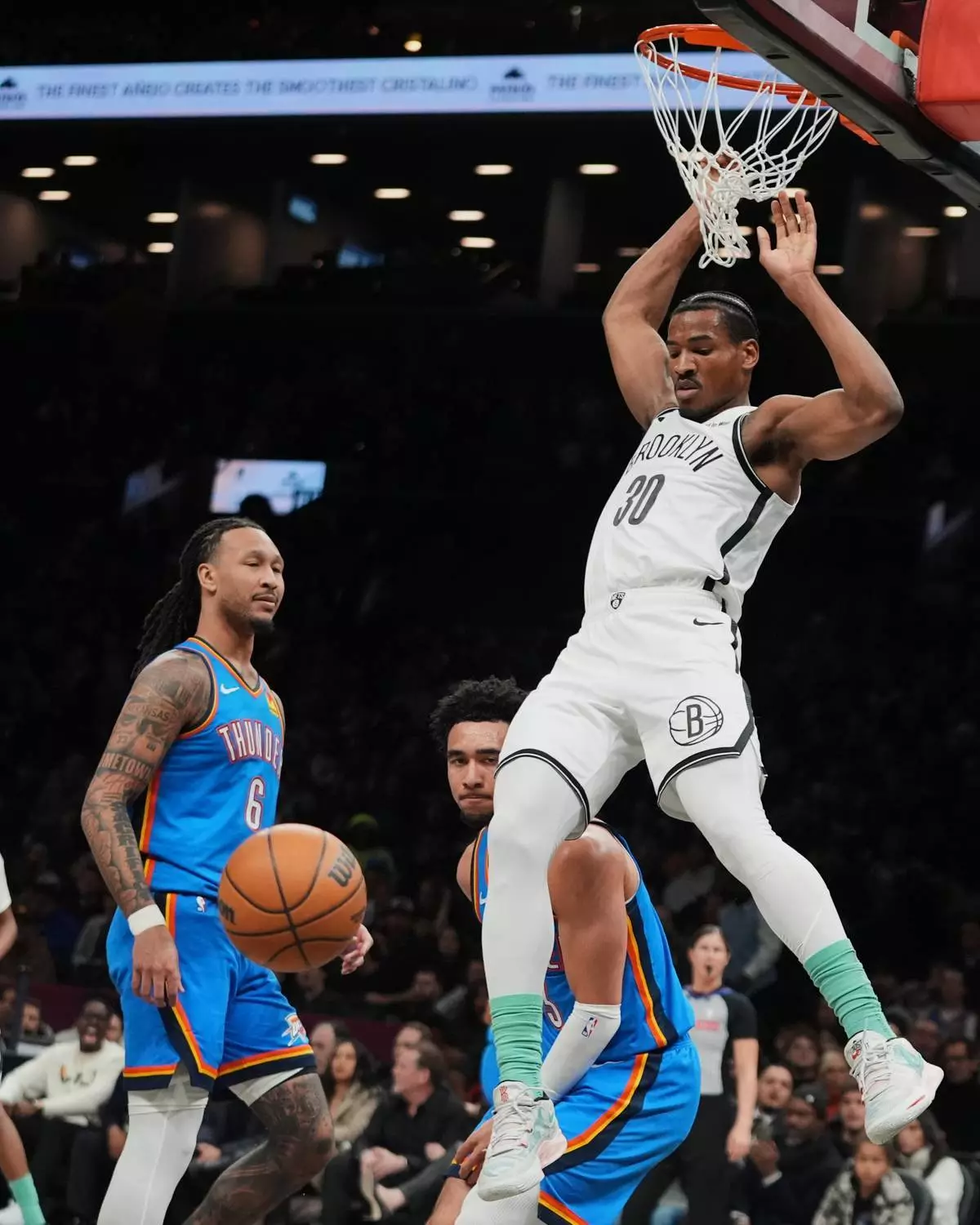 NBA雷霆大勝籃網豪取十連勝Shai Gilgeous-Alexander刷新連續作客 ...