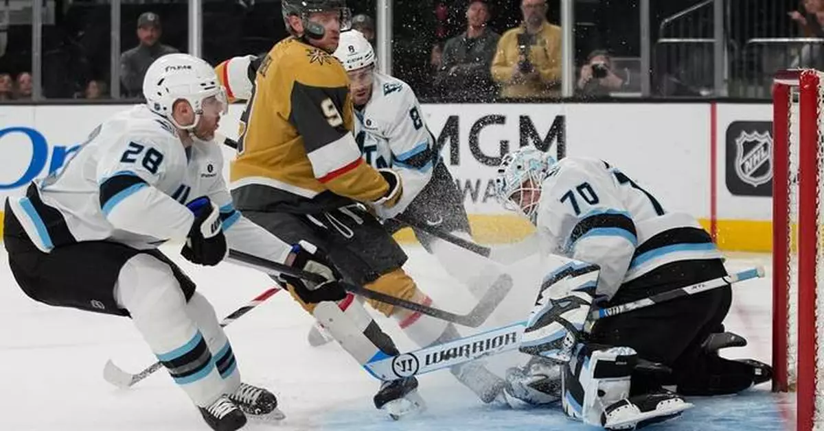 NHL冰球猛獁隊狂勝金騎士 門將希爾遭換下