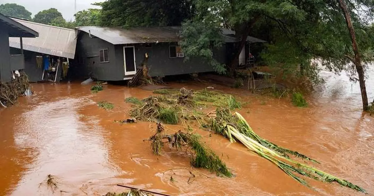 夏威夷20年來最嚴重水災 官員警告周末恐再有暴雨