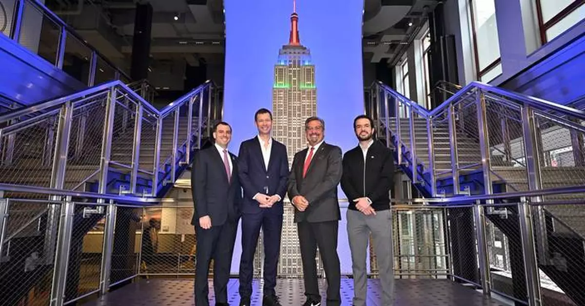 2026年世界盃倒數百日  帝國大廈亮燈慶祝