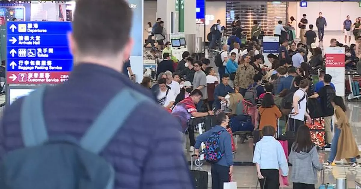 機管局指截至上午10時45分　13班航班取消1班延誤