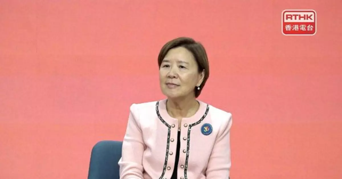 葉玉如指科大與中東機構及學校現有合作　暫時不受影響