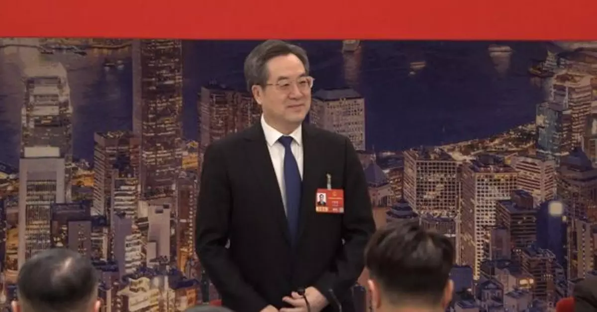 全國兩會｜丁薛祥：立法會在行政主導下大有可為　實踐空間很大