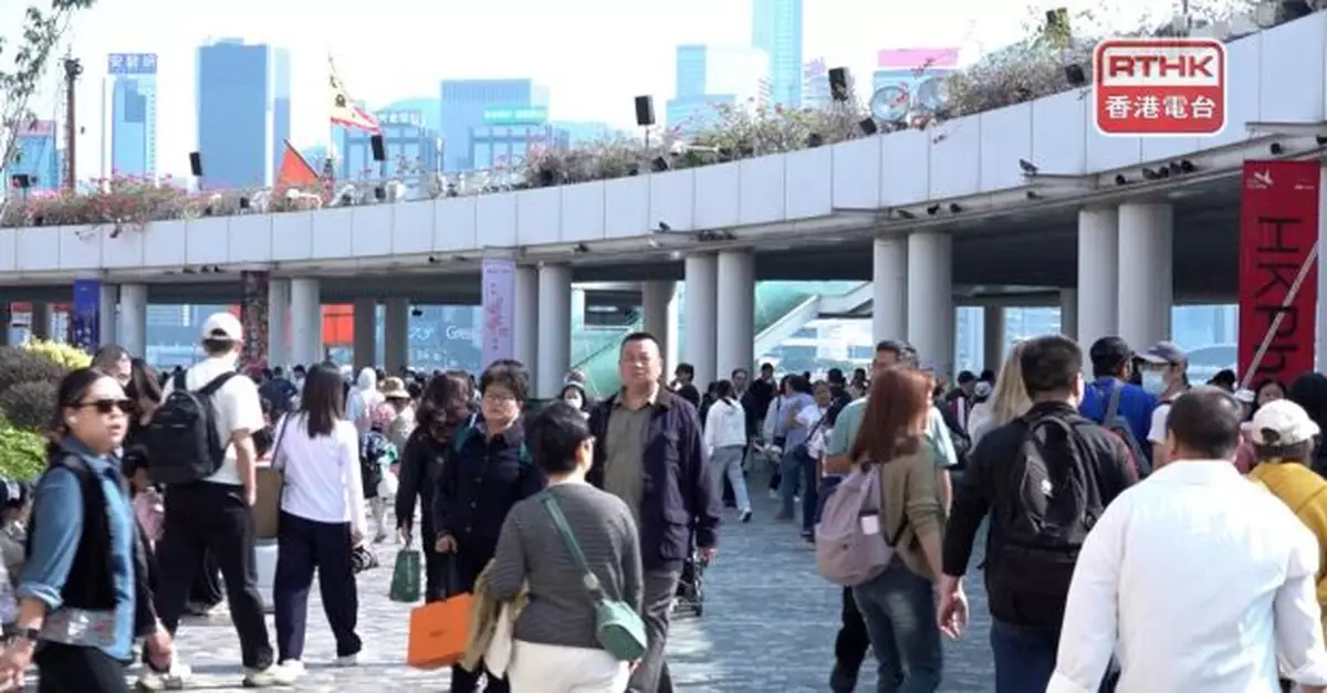 今年首兩個月錄得995萬訪港旅客人次　按年增加18%